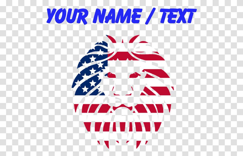 American Flag Logo, Poster, Advertisement, Trademark Transparent Png