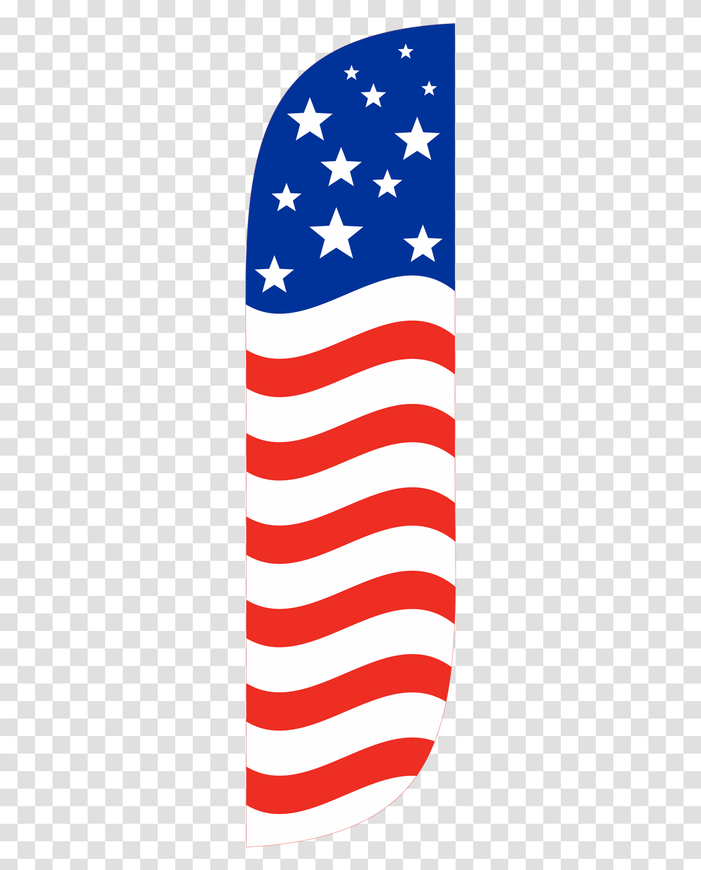 American Flag Old Glory 1 Feather Flag Red White Koinobori Transparent Png