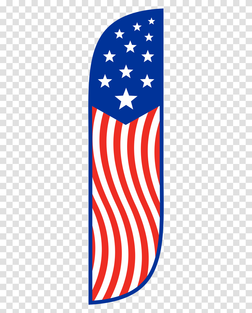 American Flag Old Glory 2 Feather Flag Red White Flag Of The United States Transparent Png