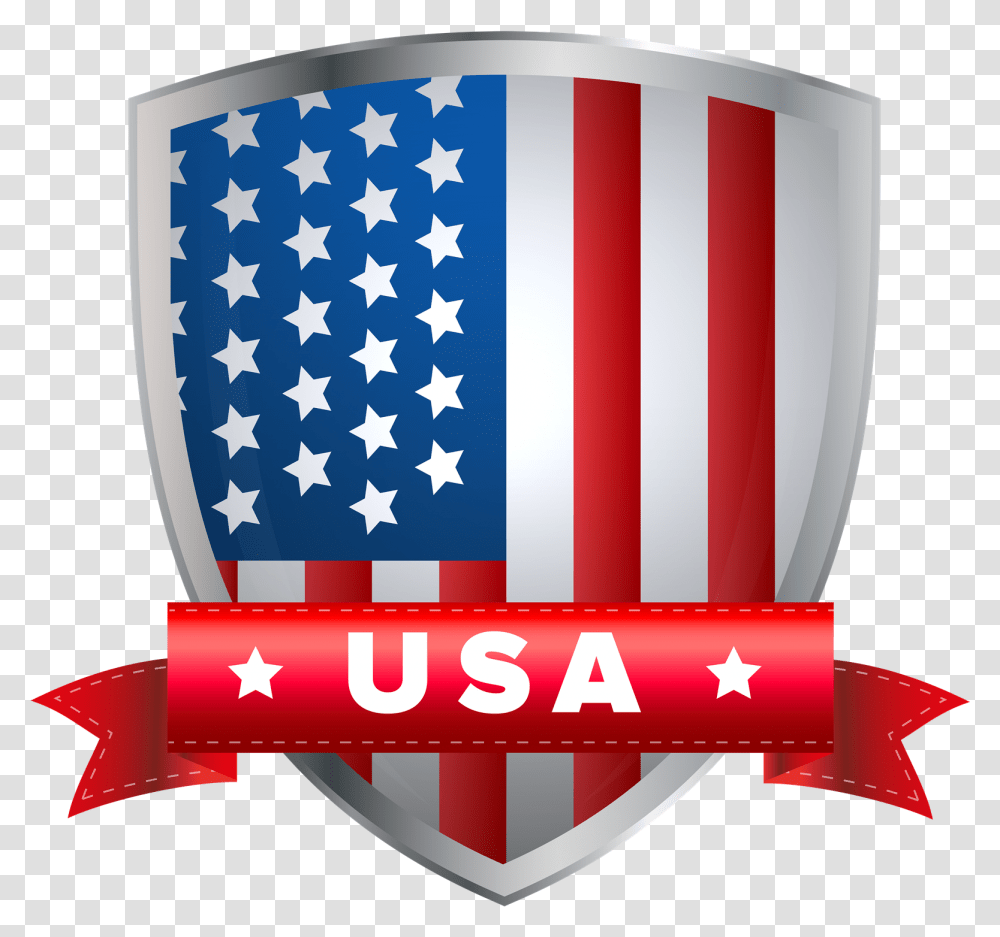 American Flag Shield, Rug Transparent Png