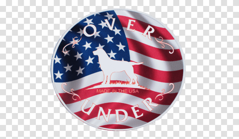 American Flag Sticker Usa Flag, Logo, Trademark, Emblem Transparent Png