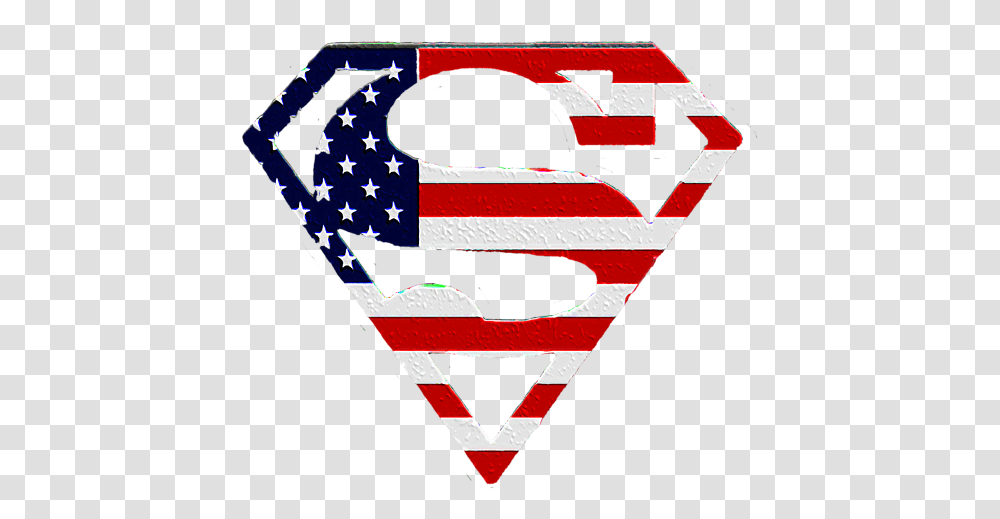 American Flag Superman Logo, Star Symbol, Triangle, Label Transparent Png