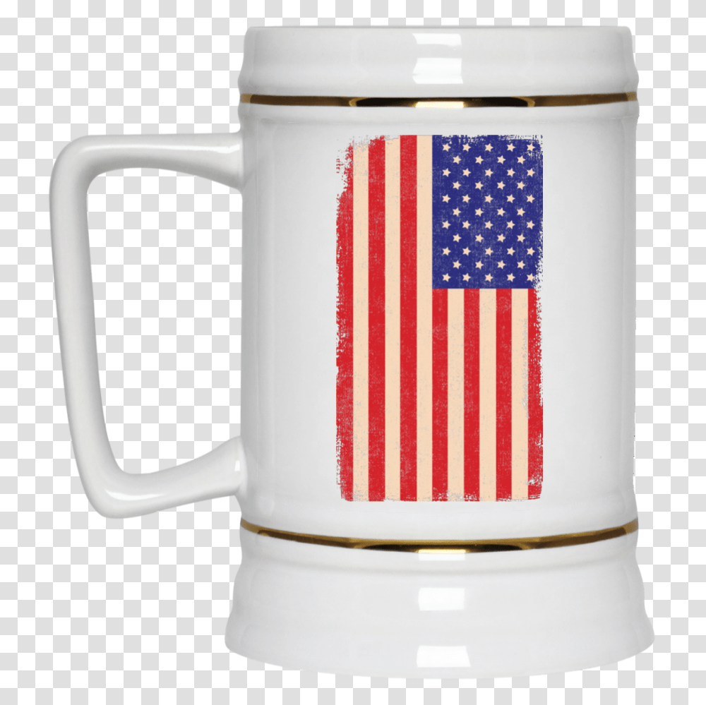 American Flag Vintage Beer Stein Spgetti, Jug, Coffee Cup Transparent Png