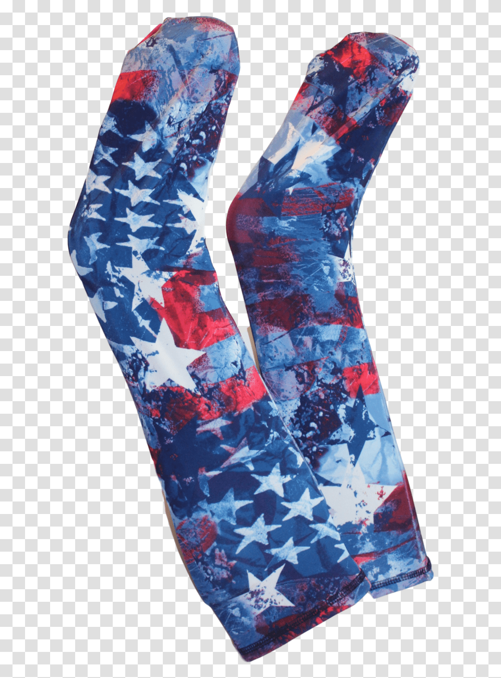 American Flag Water Socks - Dive Buddy Original Llc, Clothing, Apparel, Robe, Fashion Transparent Png