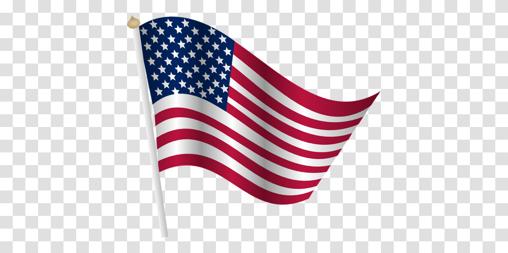 American Flag Waving Transparent Png