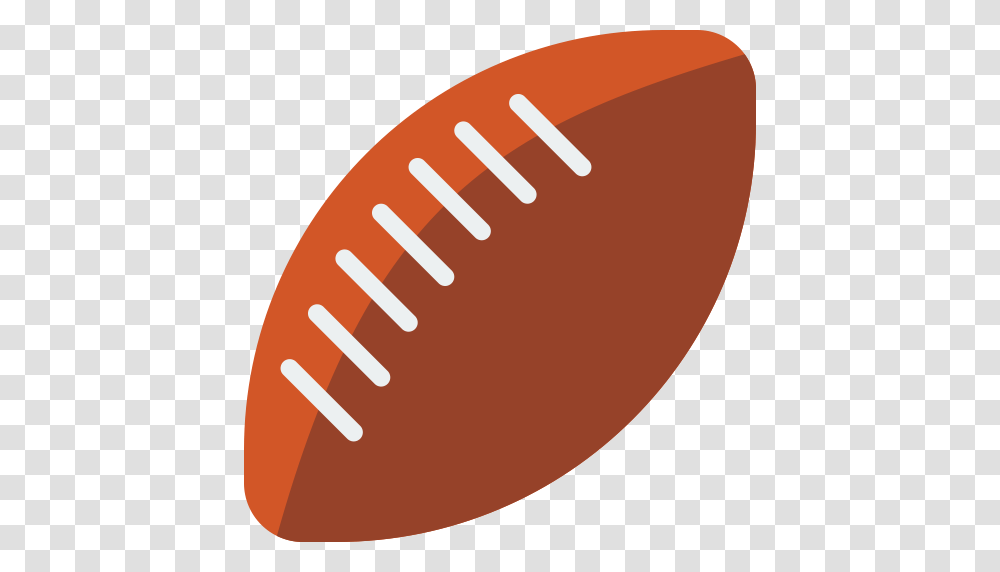 American Football American Football Game Icon With, Comb Transparent Png