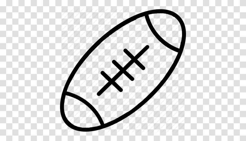 American Football Ball Education Line Rugby Rugby Ball Sport, Coil, Spiral Transparent Png