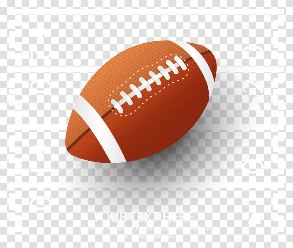 American Football Ball Rugby And Football Background, Sport, Sports, Rugby Ball Transparent Png