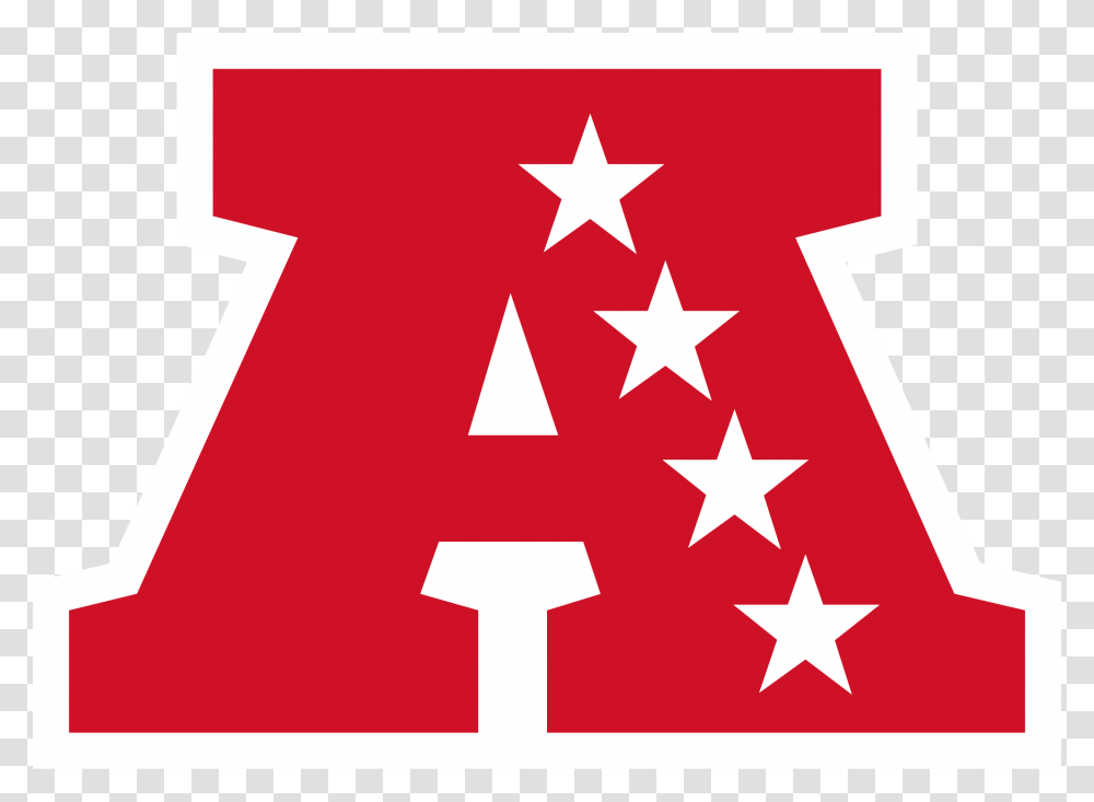 American Football Conference Logo, First Aid, Star Symbol, Number Transparent Png