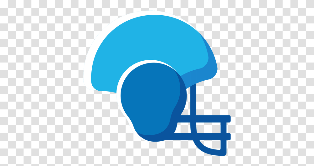 American Football Helmet Flat Icon Clip Art, Clothing, Apparel, Team Sport, Sports Transparent Png
