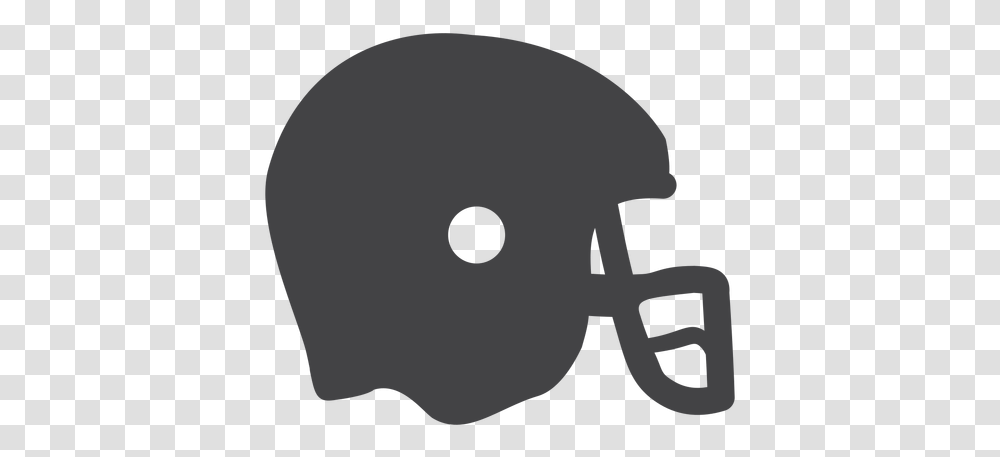American Football Helmet Flat Icon & Svg Cascos De Futbol Americano Icono, Sport, Sports, Clothing, Apparel Transparent Png