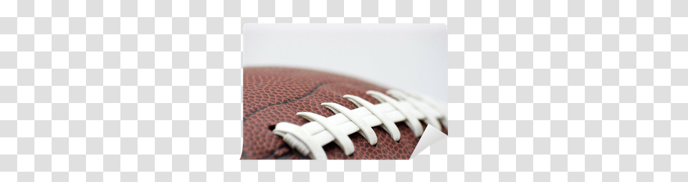 American Football Laces Macro Wall Mural • Pixers We Live To Change For American Football, Text Transparent Png