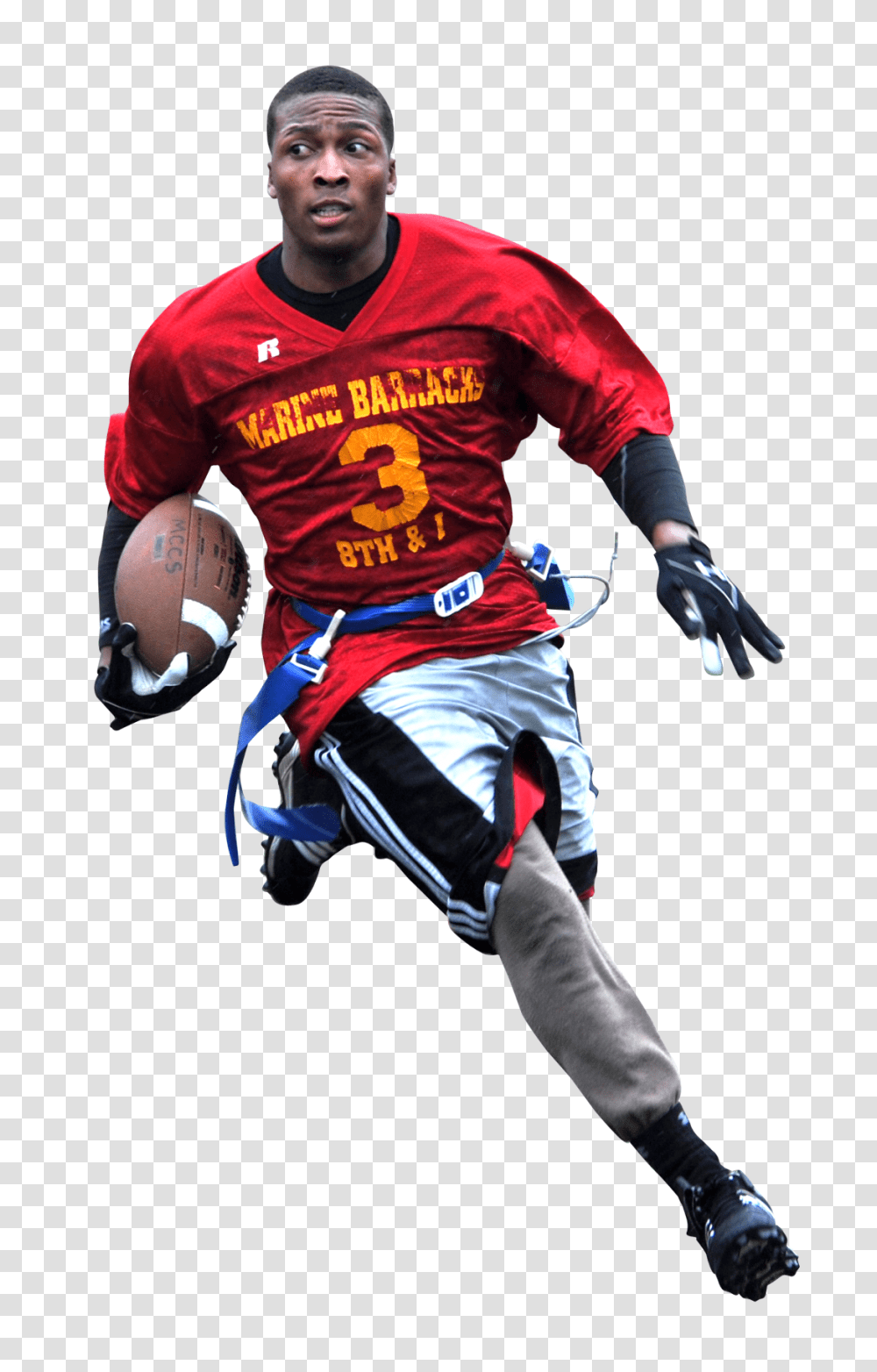 American Football Player 4292 Transparentpng Football Player With Football, Clothing, People, Person, Team Sport Transparent Png