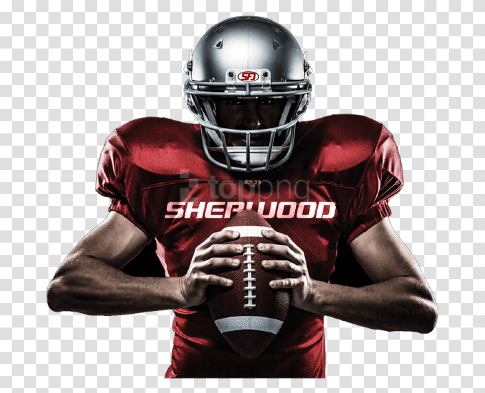 American Football Player, Helmet, Apparel, Person Transparent Png