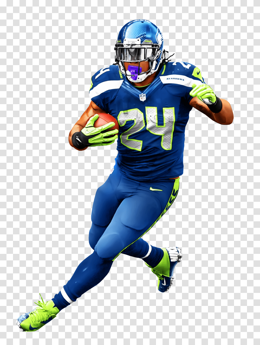 American Football Player Image American Football Player, Clothing, Apparel, Helmet, Person Transparent Png