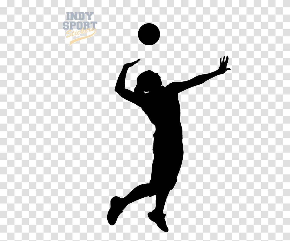 American Football Player Silhouette Silhouette Volleyball Player, Person, Leisure Activities, Dance Pose, People Transparent Png