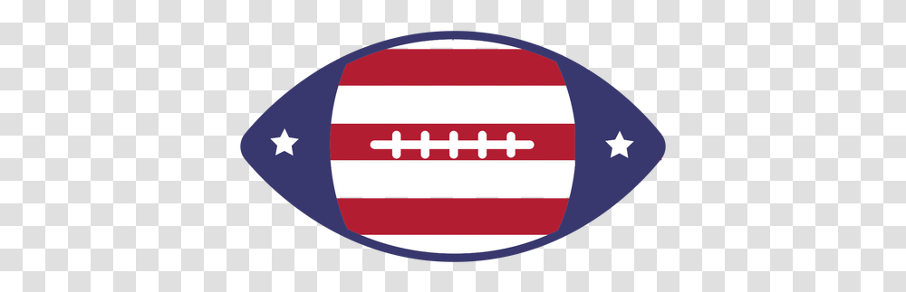 American Football Usa Flag Flat & Svg American Football Flag, Label, Text, Symbol, Sticker Transparent Png