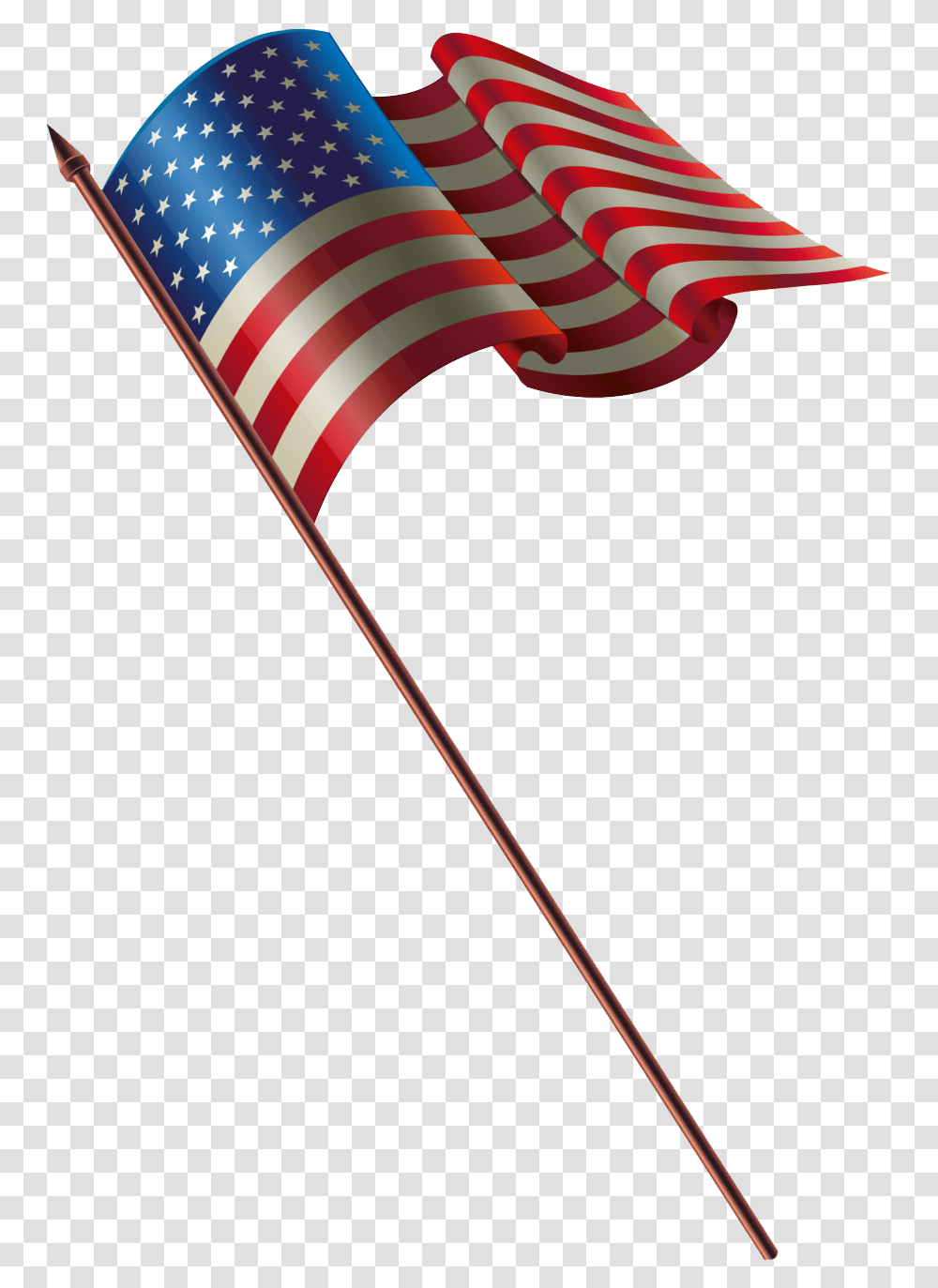 American Freedom, Flag, American Flag, Stick Transparent Png