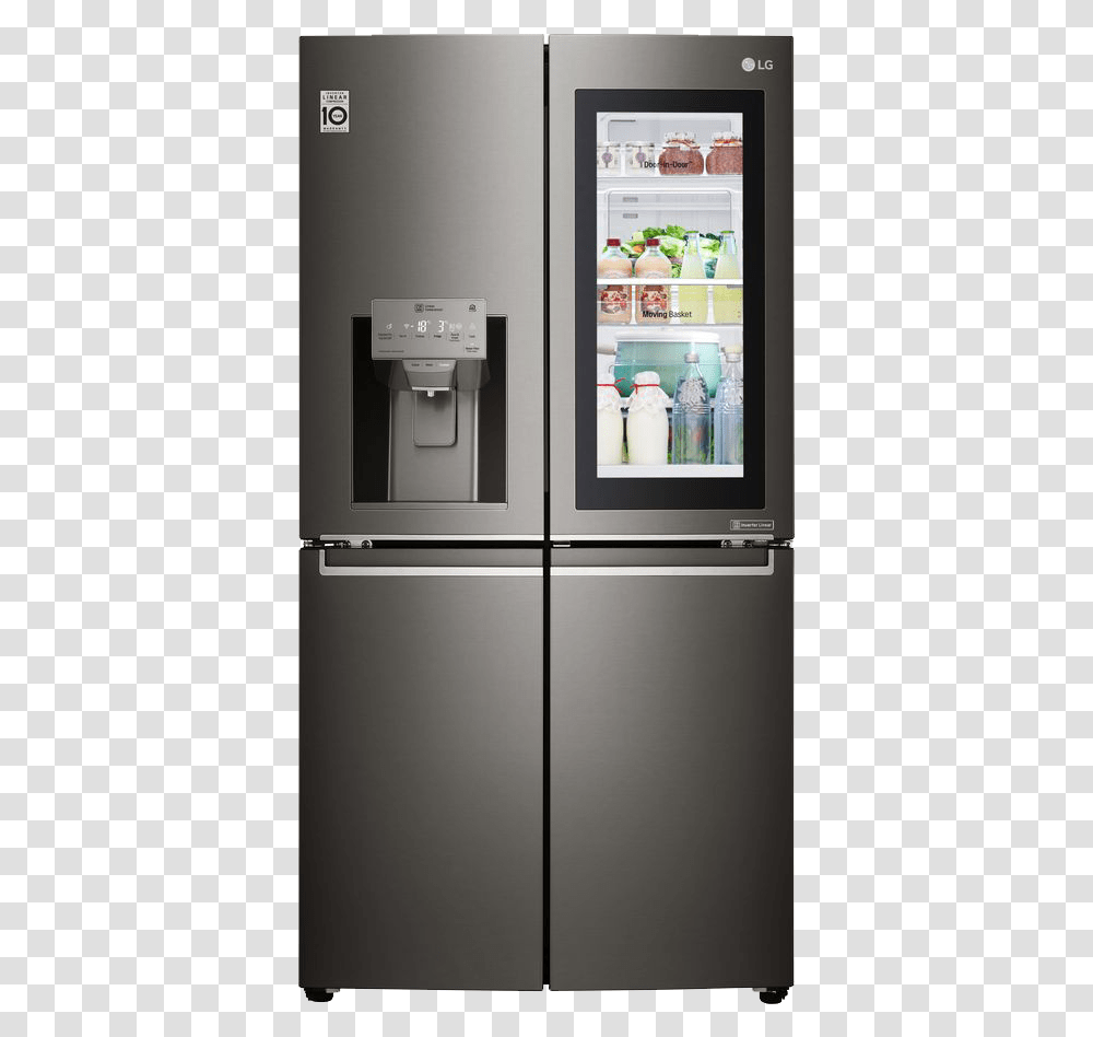 American Fridge Freezer Lg, Appliance, Refrigerator, Shelf, Interior Design Transparent Png