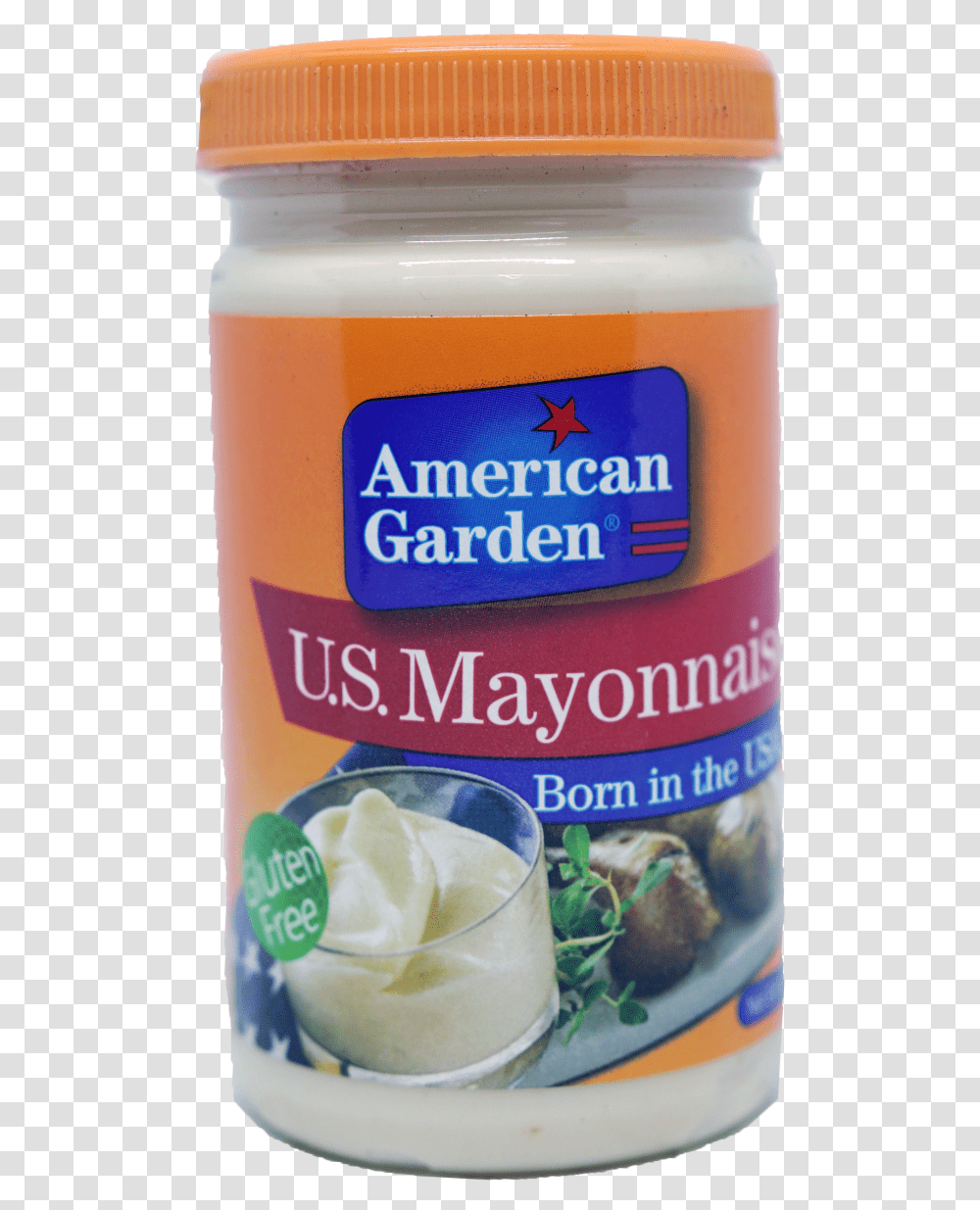 American Garden Mayonnaise, Ice Cream, Food, Plant, Vegetable Transparent Png