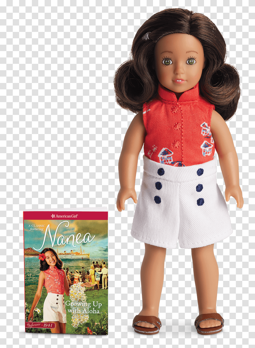 American Girl Doll American Girl Mini Nanea, Toy, Person, Human, Barbie Transparent Png