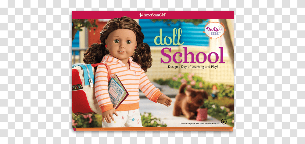 American Girl Doll School Kit, Person, Human, Toy, Dog Transparent Png