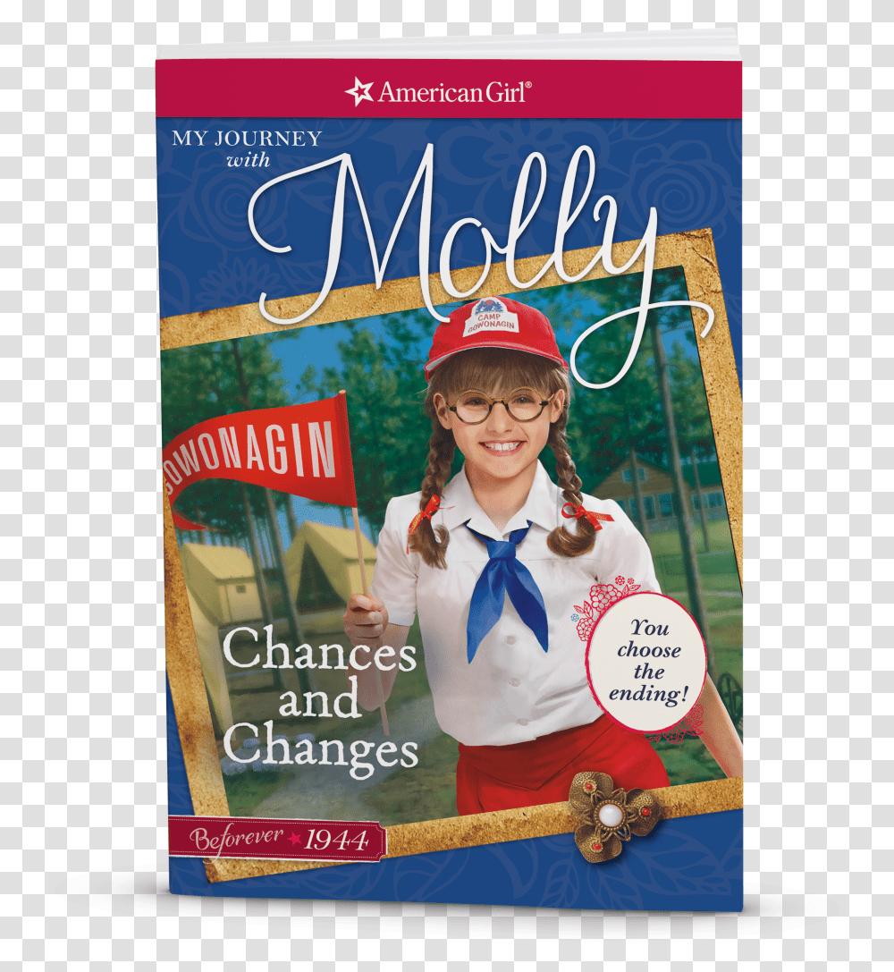 American Girl Molly Camp Book Transparent Png