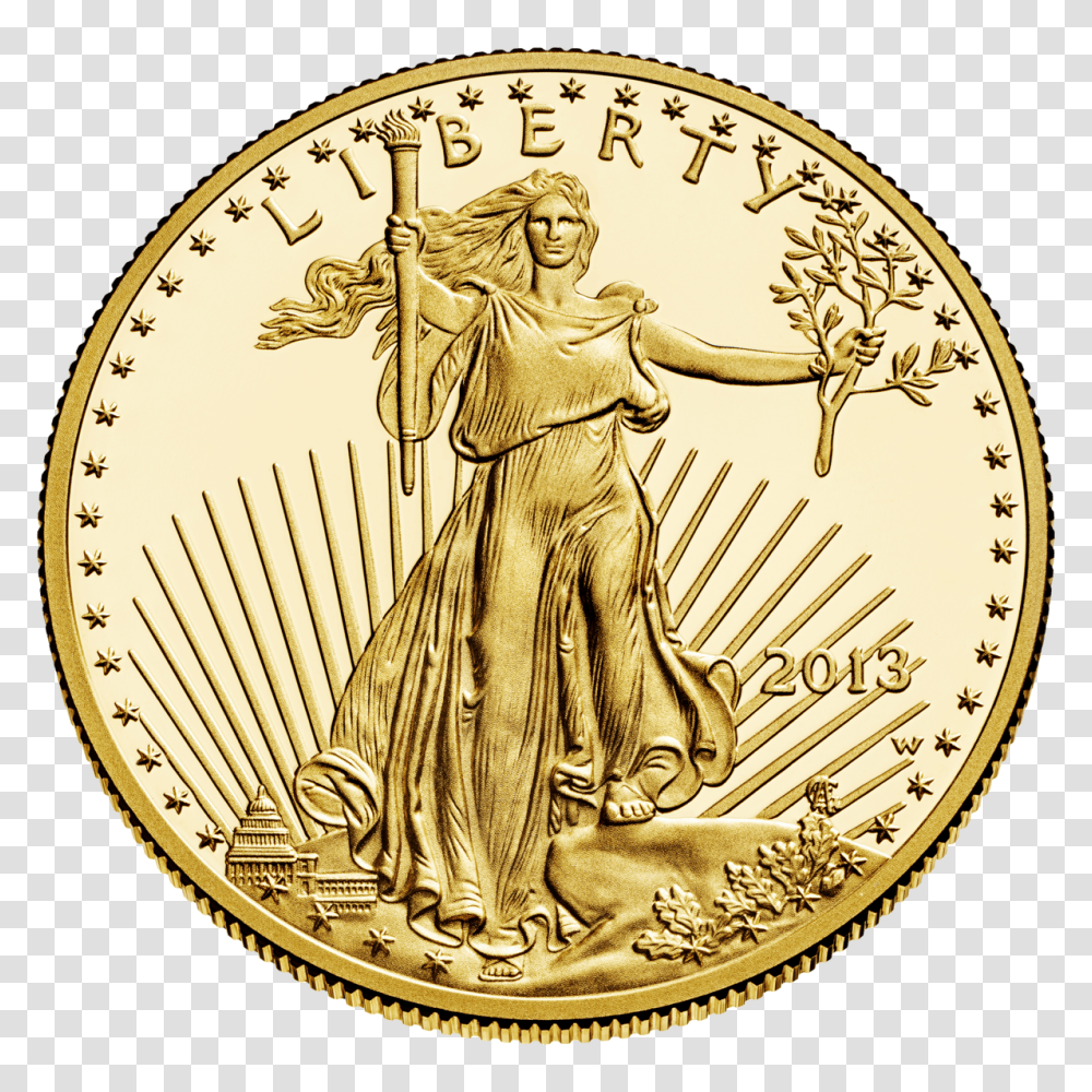 American Gold Eagle, Coin, Money, Person, Human Transparent Png