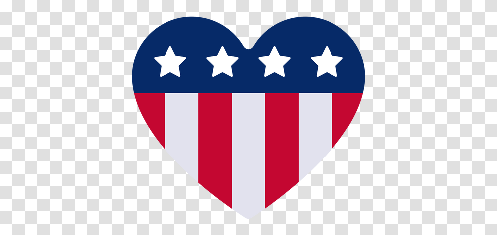 American Heart Design Element & Svg Vector Americano, Symbol, Star Symbol, Plectrum, First Aid Transparent Png