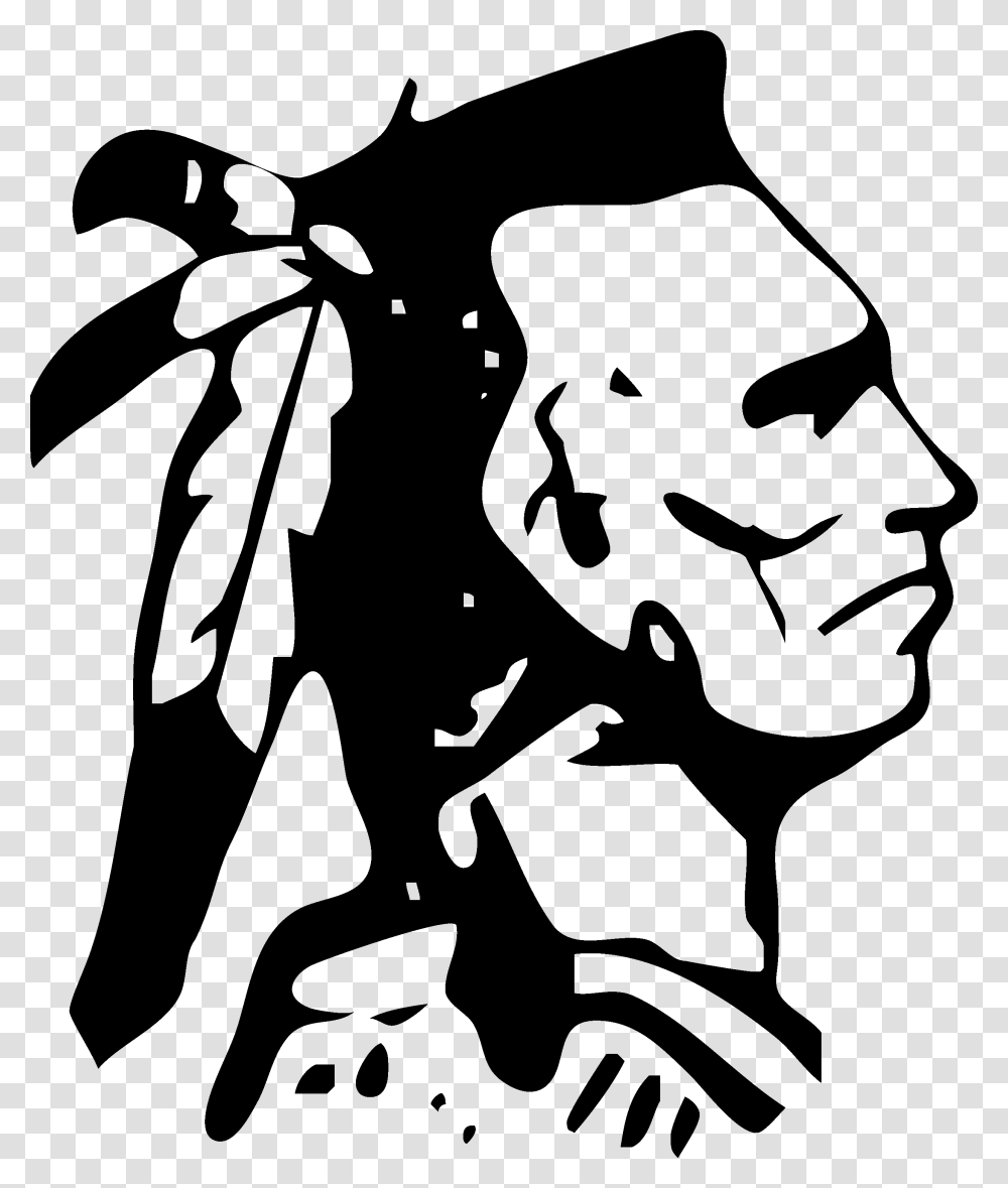 American Indian, Person, Cross, Stencil Transparent Png