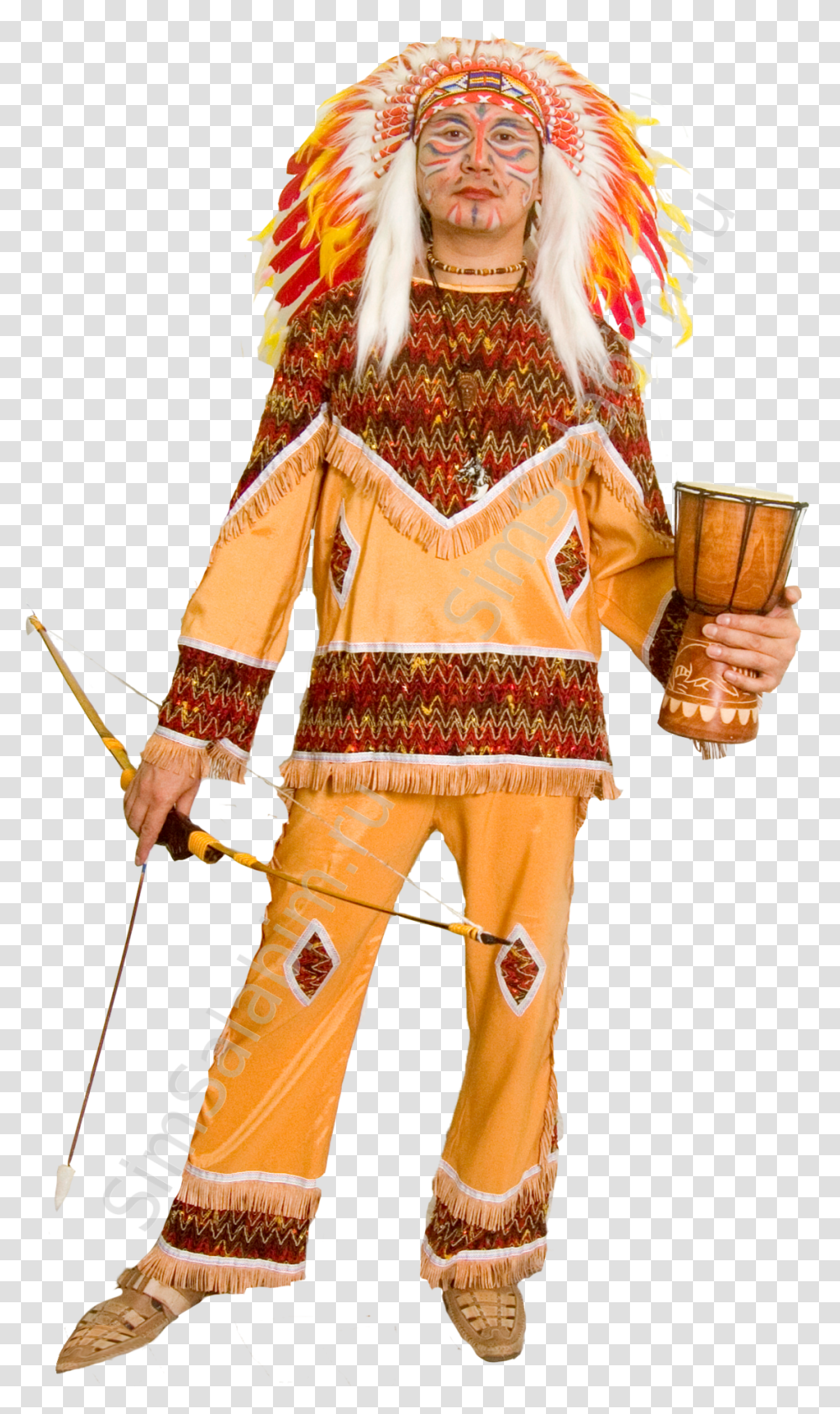American Indian, Person, Human, Costume Transparent Png