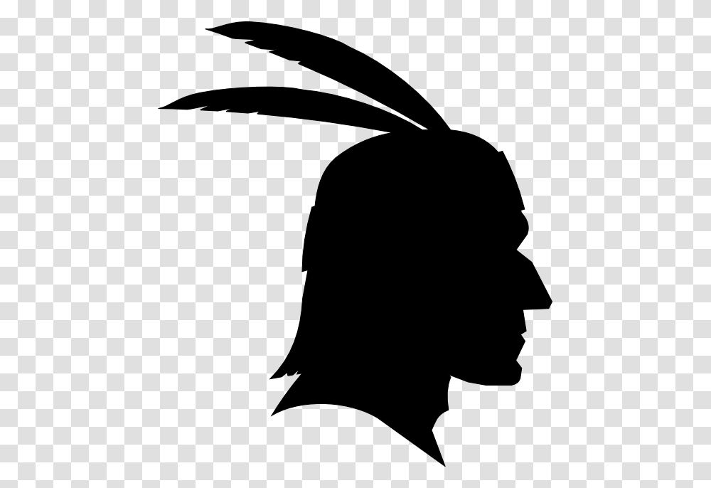 American Indian, Person, Silhouette, Stencil, Human Transparent Png