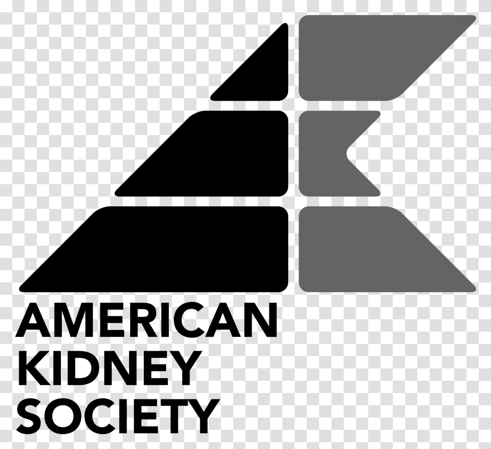 American Kidney Society Logo Triangle, Number, Stencil Transparent Png