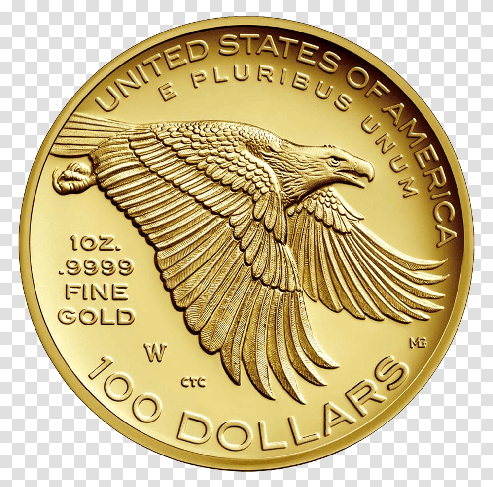American Lady Liberty 1oz Gold Coin 2017 Celticgoldeu Us Gold Bullion Coins, Money, Bird, Animal, Honey Bee Transparent Png