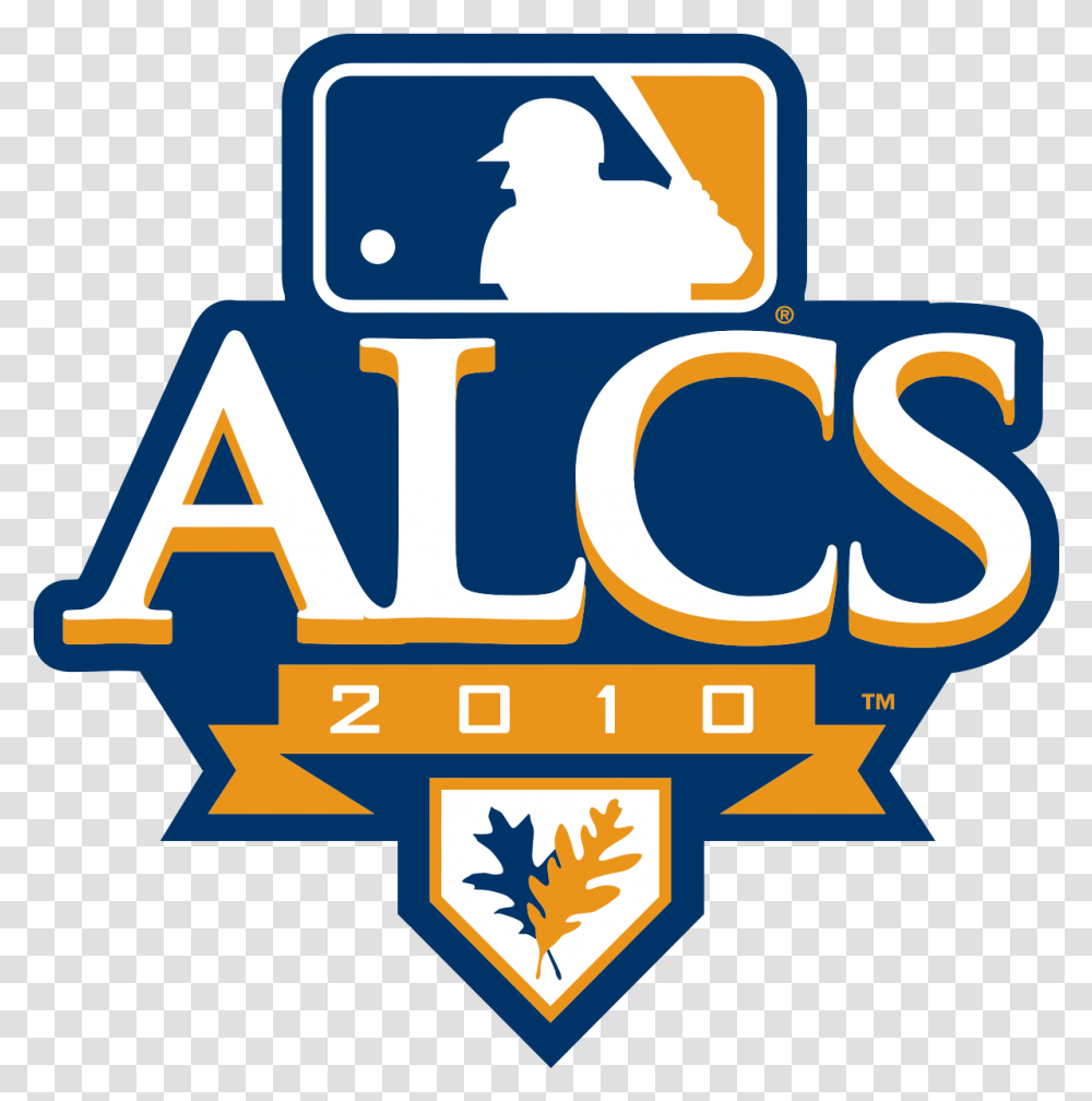 American League Championship Series 2010 Alcs Logo, Symbol, Trademark, Text, Sign Transparent Png