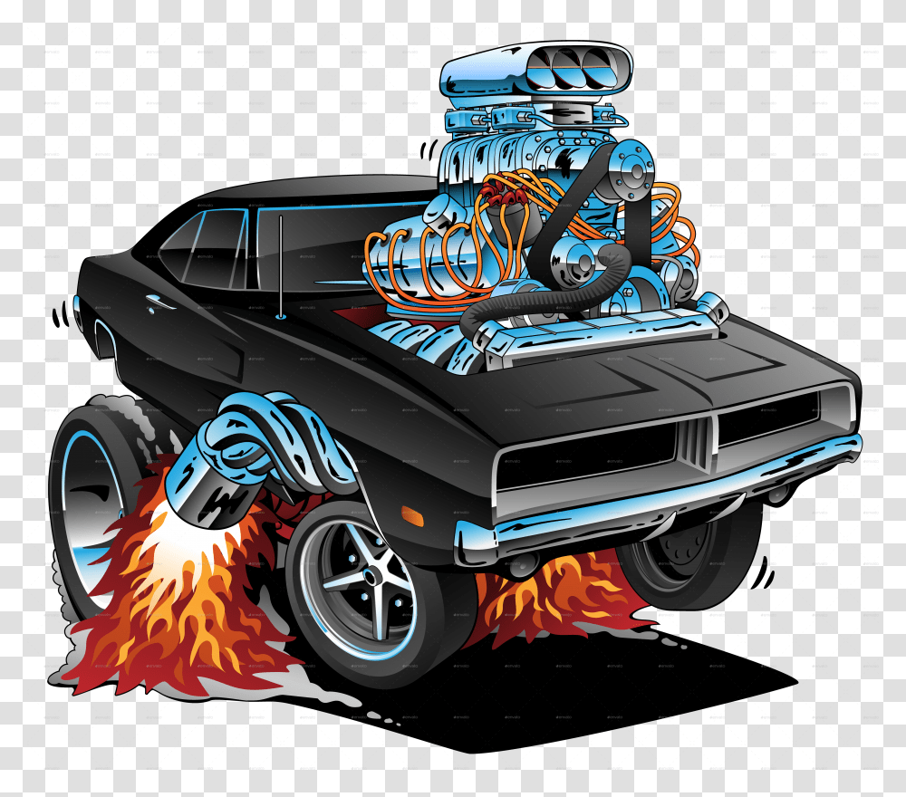 American Muscle Cars, Vehicle, Transportation, Tire, Buggy Transparent Png
