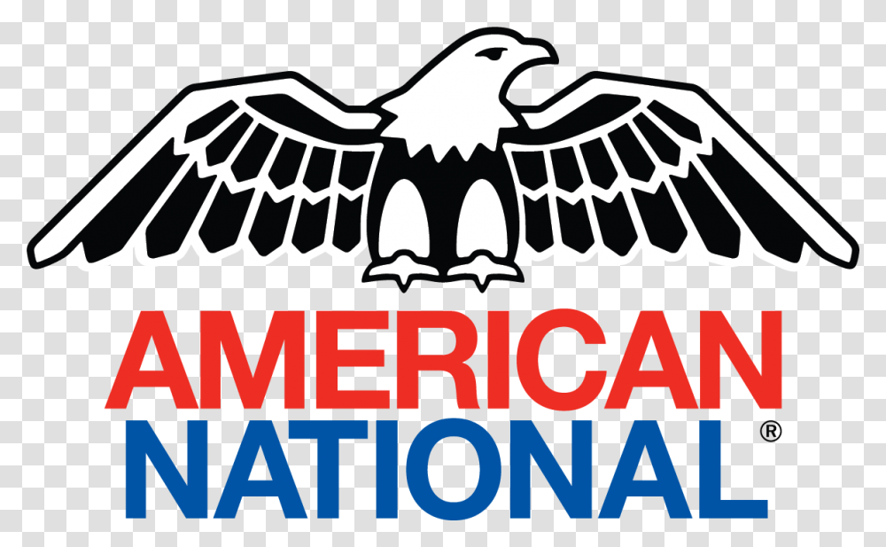 American National Insurance Company Logo American National Insurance Company, Eagle, Bird, Animal, Stencil Transparent Png