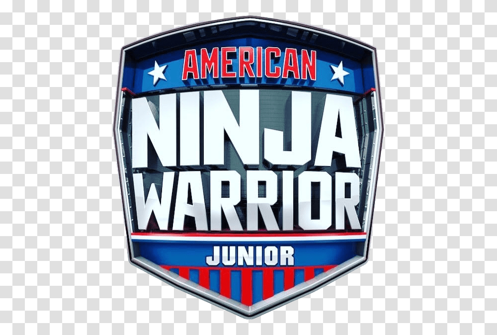 American Ninja Warrior Logo American Ninja Warrior Jr Logo, Word, Symbol, Trademark, Armor Transparent Png