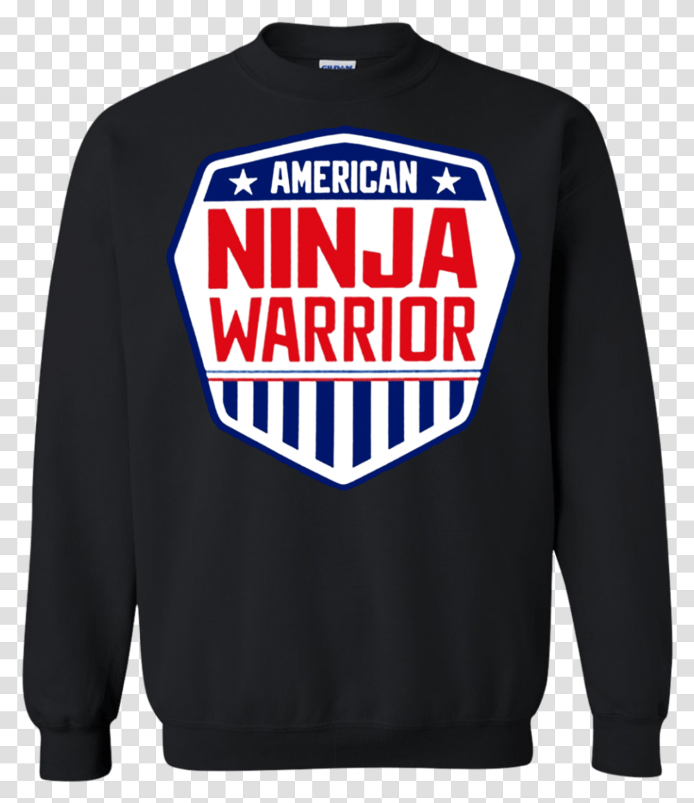 American Ninja Warrior Logo American Ninja Warrior Love Titties And Crown Royal, Clothing, Apparel, Sleeve, Long Sleeve Transparent Png
