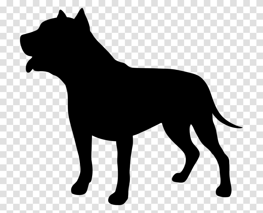 American Pit Bull Terrier Bulldog Silhouette Puppy, Gray, World Of Warcraft Transparent Png