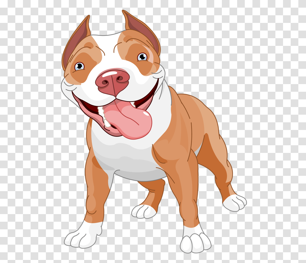 American Pit Bull Terrier Clip Art Pitbull Dog Cartoon, Snout, Mammal, Animal, Pet Transparent Png