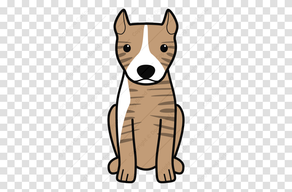 American Pitbull Terrier Cropped Ears Special Edition Dog, Mammal, Animal, Plot, Diagram Transparent Png