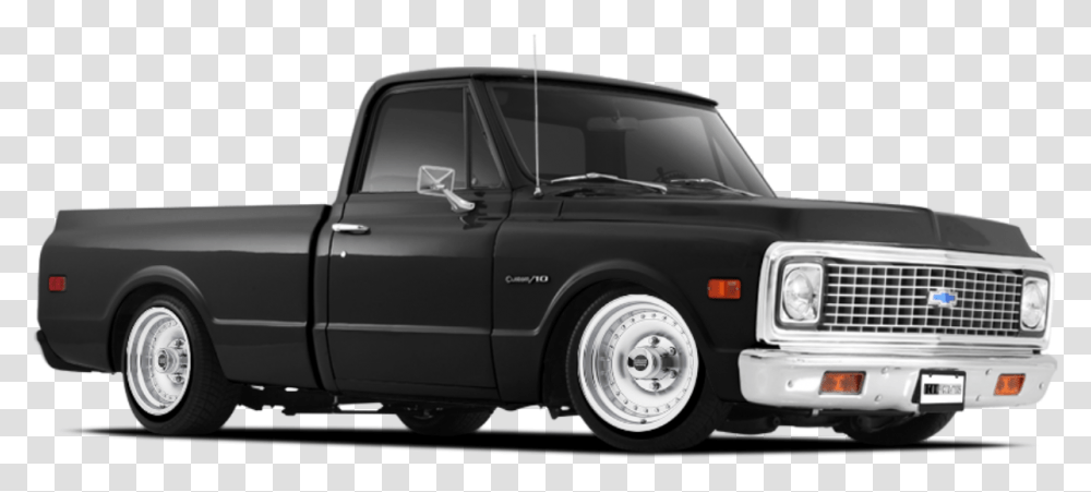 American Racing Outlaw 1 Black, Pickup Truck, Vehicle, Transportation, Car Transparent Png
