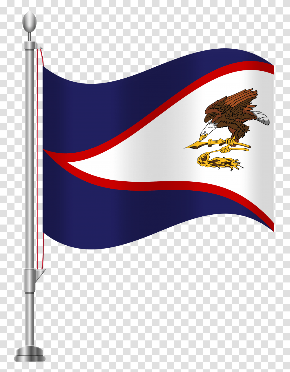 American Samoa Flag Clip Art, American Flag, Axe, Tool Transparent Png