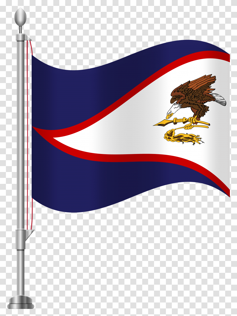 American Samoa Flag Clip Art, American Flag Transparent Png