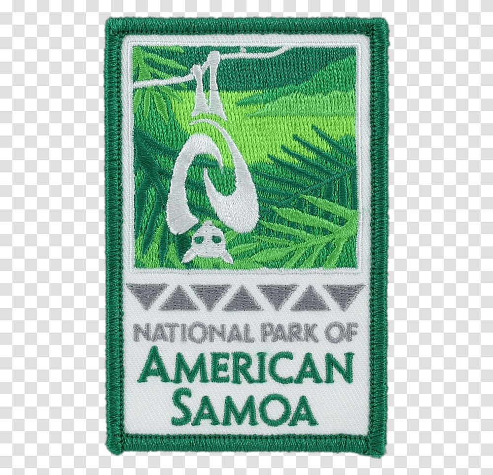 American Samoa National Park Patch Hiking Samoa National Park, Rug, Label, Paper Transparent Png
