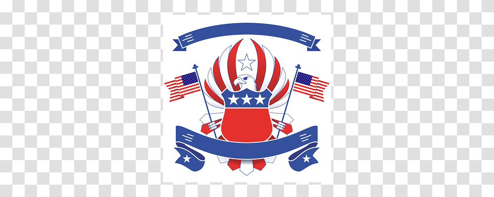 American Seal Flag, American Flag, Label Transparent Png