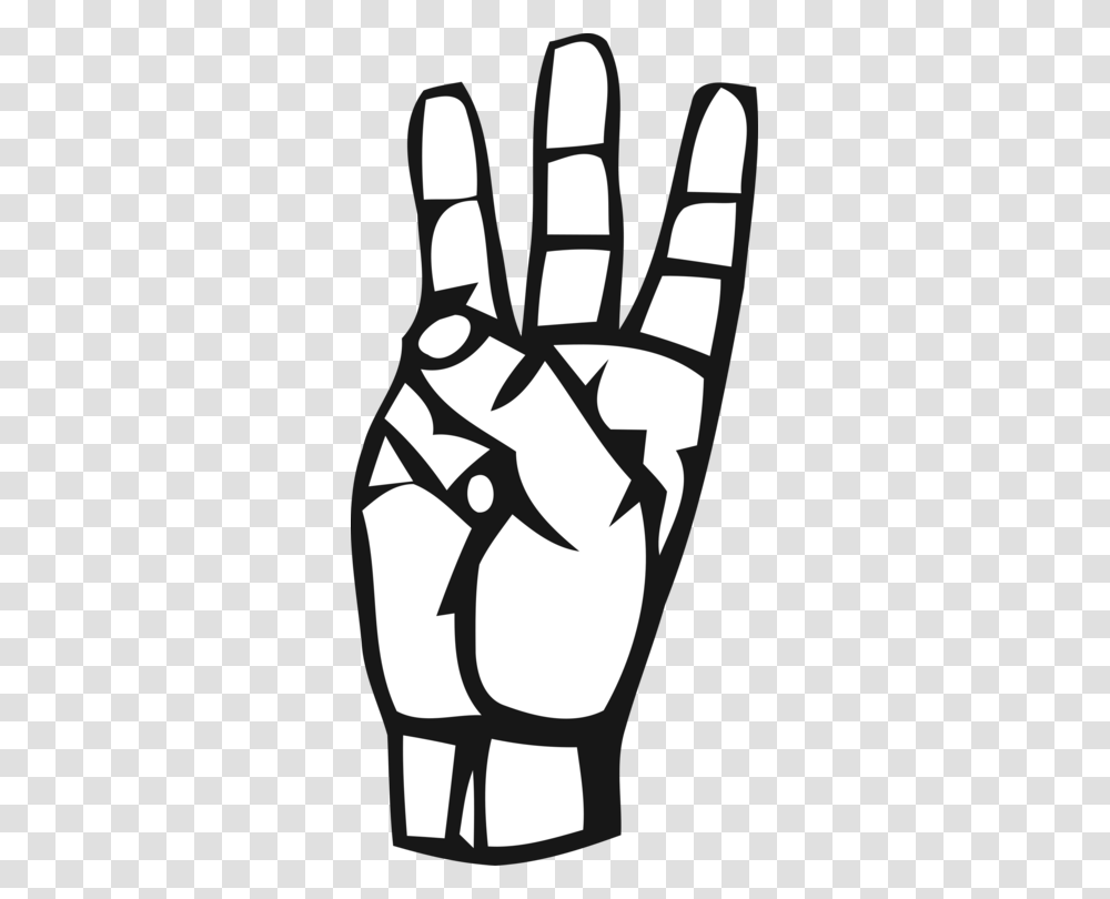 American Sign Language Letter Alphabet, Hand, Stencil, Fist Transparent Png
