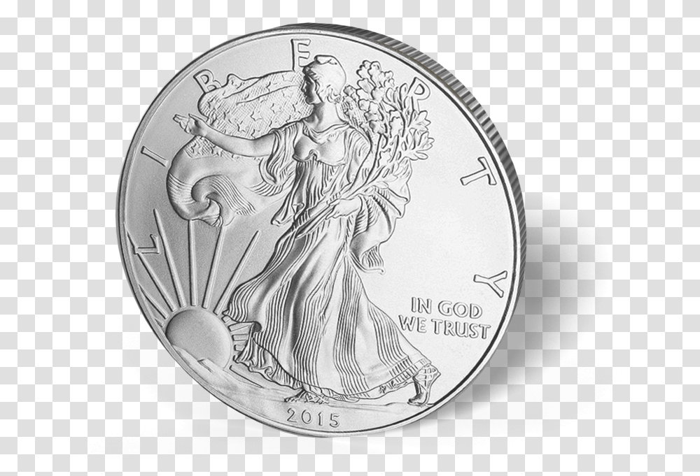 American Silver Coin Photos, Money Transparent Png