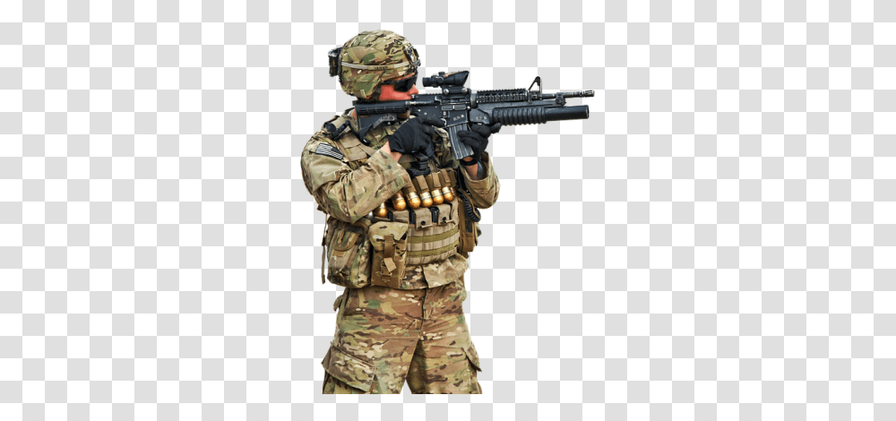 American Soldier Vector Clipart Psd American Soldiers, Person, Gun, Weapon, Military Transparent Png